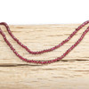Cherry Tree Beads BOGO Garnet 2mm Faceted Round Beads - 15 inch strand 