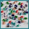 Cherry Tree Beads Crystal Beads - 4x7mm Faceted Rectangle Beads, 8 inch strand 