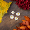 Cherry Tree Beads White Shell Flower Focal - 2 per bag 