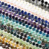 Cherry Tree Beads Natural Gemstone 8mm Faceted Hexagonal Coin Beads 