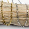 Cherry Tree Beads Stainless Steel Rectangular Box Chain with 2.5x4.4mm Links, 2 meters 