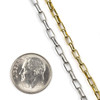 Cherry Tree Beads Stainless Steel Rectangular Box Chain with 2.5x4.4mm Links, 2 meters 