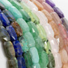 Cherry Tree Beads Gemstone Faceted Rectangular Slab Beads 