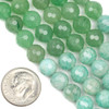 Cherry Tree Beads Chakra 8mm Faceted Round Gemstone Artisan Strand - 15 inch strand 