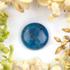 Cherry Tree Beads Apatite 20mm Coin Button Cabochon - 1 per bag 