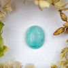 Cherry Tree Beads Russian Amazonite 10x12mm Oval Cabochon - 1 per bag 