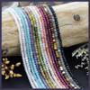 Cherry Tree Beads Gemstone 2x3 Faceted Rondelle Beads - 15 inch strand 