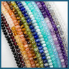 Cherry Tree Beads Natural Gemstone 3x4 Faceted Rondelle Beads - 15 inch strand 