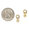 Cherry Tree Beads 14k Gold Filled 5x8mm Lobster Clasp 