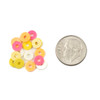Cherry Tree Beads Polymer Clay 1x6mm Heishi Beads - Shimmering Lemonade Mix #EF32, 16 inch strand 