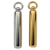 Cherry Tree Beads 304 Stainless Steel 5x29mm Container Pendant - 1 per bag  Cherry Tree Beads 304 Stainless Steel 5x29mm Container Pendant - 1 per bag