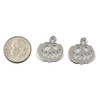 Cherry Tree Beads 304 Stainless Steel 17.4x17.6mm Spooky Pumpkin Charms - 2 per bag  Cherry Tree Beads 304 Stainless Steel 17.4x17.6mm Spooky Pumpkin Charms - 2 per bag