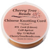Cherry Tree Beads Nylon Chinese Knotting Cord 