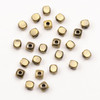 Cherry Tree Beads Brass 4mm Cube Beads - 24 per bag 