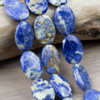 Cherry Tree Beads Special Gems - Sodalite 18x25mm Oval Beads - 16 inch strand  Cherry Tree Beads Special Gems - Sodalite 18x25mm Oval Beads - 16 inch strand