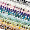 Cherry Tree Beads Natural Gemstone 6mm Faceted Hexagonal Coin Beads 
