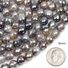 Cherry Tree Beads Dyed Agate Faceted Round Beads - 15 inch strand 