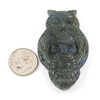 Cherry Tree Beads Blue Labradorite 31x52mm Owl Pendant - 1 per bag 