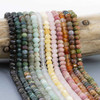 Cherry Tree Beads Natural Gemstone 4x6mm Pumpkin Beads - 15 inch strand 