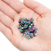Cherry Tree Beads Natural Gemstone 3mm Faceted Cube Beads - 8 inch strand 