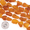 Cherry Tree Beads Amber approx. 7-16mm Nugget Beads - 15 inch strand 