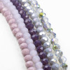 Cherry Tree Beads Lavender Storm Crystal Strand Designer Collection 