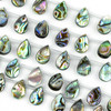 Cherry Tree Beads Abalone Paua Shell 8x12mm Teardrop Beads - 8 inch strand 