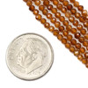 Cherry Tree Beads BOGO Peach Garnet 2mm Faceted Round Beads - 15 inch strand 