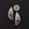 Cherry Tree Beads Amethyst & Agate Pendant Pairs - 1 pair per bag 
