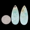 Cherry Tree Beads Hemimorphite Pendants - 1 pair per bag 