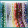 Cherry Tree Beads Crystal 2x4mm Faceted Heishi Beads - 8 inch strand 