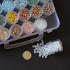 Cherry Tree Beads Designer Crystal Collection- 3x4mm Rondelle- 30 Colors Box Set 