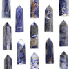 Cherry Tree Beads Sodalite Tower - 1 piece, approx. 2.5-3 inches 