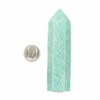Cherry Tree Beads Russian Amazonite Tower - 1 piece, approx. 3-4 inches 