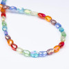 Cherry Tree Beads Rainbow Crystal 4.5x6mm Faceted Oval Beads - 15 inch strand 