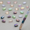 Cherry Tree Beads Crystal 4x6.5mm Faceted Tube Beads - 8 inch strand 