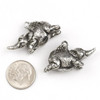  Green Girl Studios Pewter 12x33mm Flying Elephant - 1 per bag 