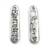  Green Girl Studios Pewter 8x33mm Kindness Dangle - 1 per bag 