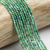 Cherry Tree Beads Turquoise 2mm Round Beads - 15 inch strand 