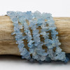 Aquamarine 5-8mm Chip Beads - 15.5 inch strand