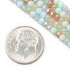 Cherry Tree Beads Crystal 2.5x3mm Opaque Seaside Pebbles Faceted Rondelle Beads - 15 inch strand 