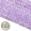 Cherry Tree Beads Lavender Jade 6mm Round Beads - 15 inch strand 