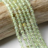 Prehnite 4mm Round Beads - 15 inch strand