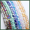  Crystal 2mm Faceted Cube Beads - 8 inch strand 