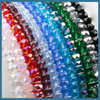 Crystal 4x6mm Faceted Heishi Beads - 8 inch strand