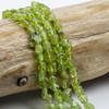 Cherry Tree Beads Peridot 5-8mm Pebble Beads - 15 inch strand 