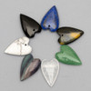 Cherry Tree Beads Gemstone 20x30mm Heart Pendant - 1 per bag 