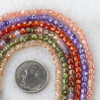 Cherry Tree Beads Cubic Zirconia 3mm Faceted Cube Beads - 15 inch strand 