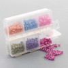 Cherry Tree Beads Cubic Zirconia 3mm Faceted Cube Mini Designer Collection Box 