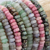 Cherry Tree Beads Gemstone 3x6mm Hexagonal Heishi Beads - 15 inch strand 